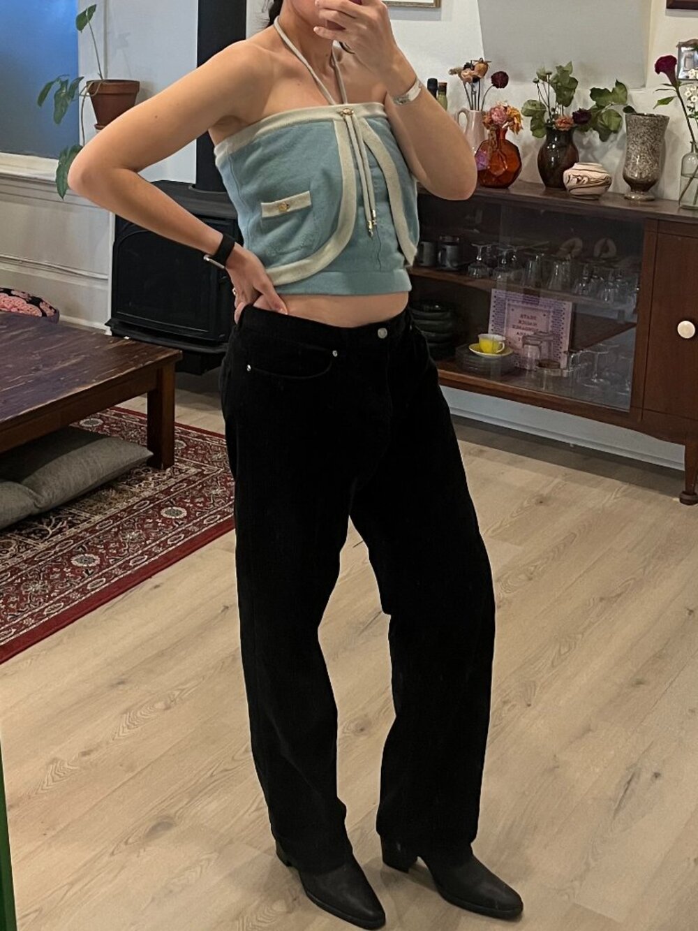 Chanel Cashmere Tube Top from 2025 Metiers d'art